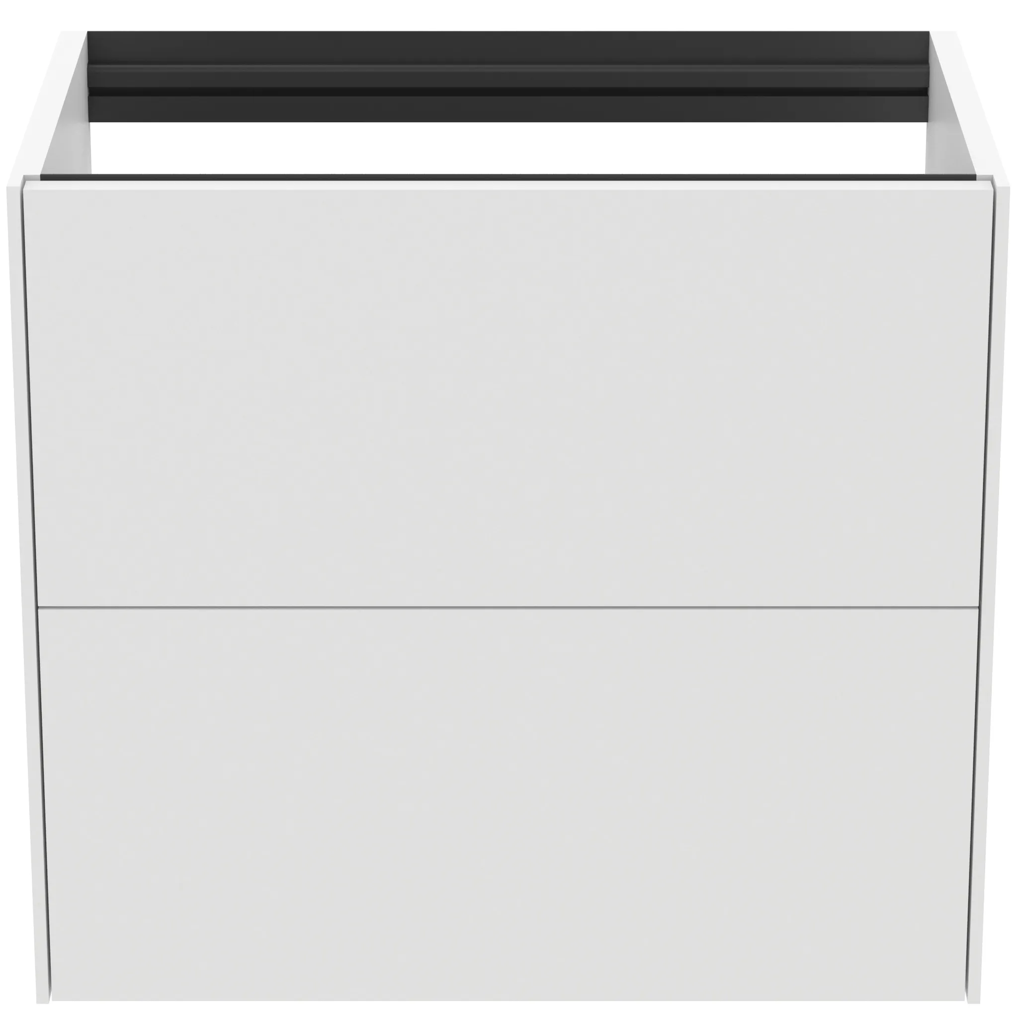 Ideal Standard Waschtischunterschrank Conca, 2 Auszüge, ohne Platte, 600x373x540mm, Weiß Ideal Standard Waschtischunterschrank Conca, 2 Auszüge, ohne Platte, 600x373x540mm, Weiß