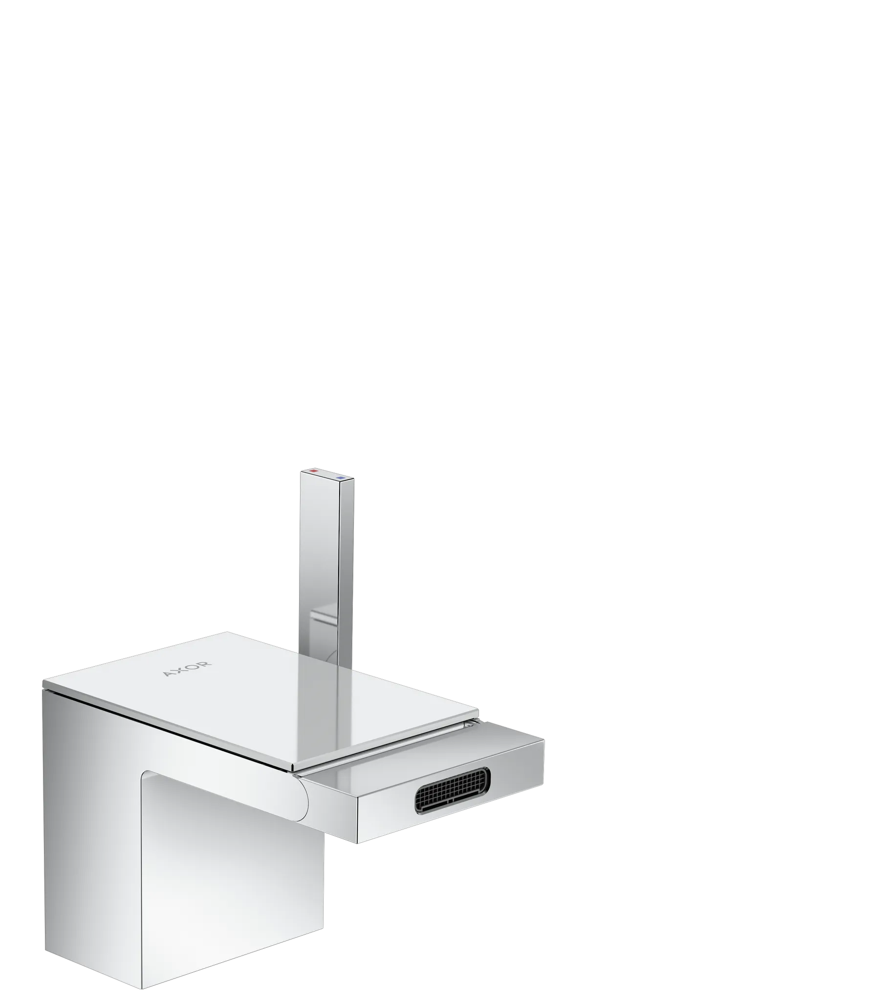 Hansgrohe AXOR MyEdition Einhebel-Bidetmischer mit Push-Open Ablaufgarnitur, Chrom Hansgrohe AXOR MyEdition Einhebel-Bidetmischer mit Push-Open Ablaufgarnitur, Chrom