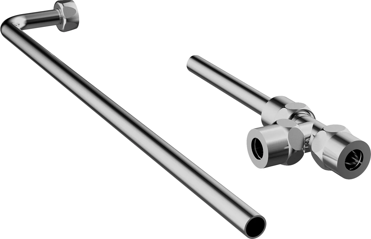 HansaMINIMAT Rohr HansaMINIMAT 6638 CU-Rohr chr, Chrom