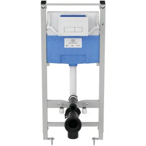 WC-Vorwandelement-Paket ProSys mit Betätigungsplatte Oleas M2, Weiß WC-Vorwandelement-Paket ProSys mit Betätigungsplatte Oleas M2, Weiß