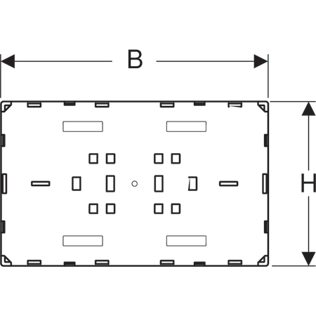 Sigma Abdeckplatte flächenbündig: kundenspezifisch Sigma Abdeckplatte flächenbündig: kundenspezifisch