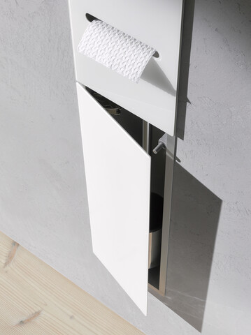 emco WC-Modul „asis module 2.0“, Anschlag rechts 17 × 81,1 × 15,62 cm in schwarz