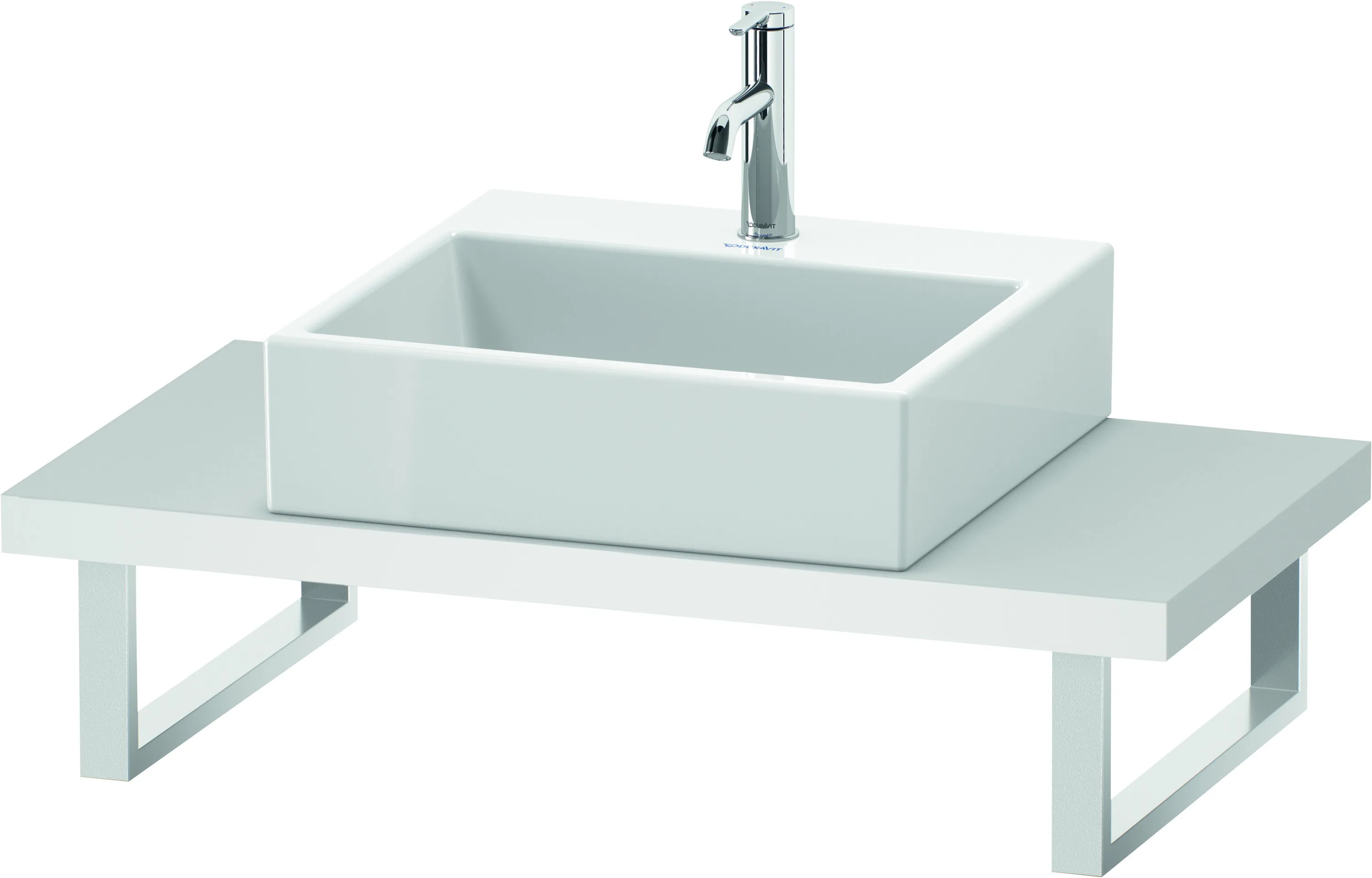 Duravit Konsole „DuraStyle“, mittig in Weiß Matt