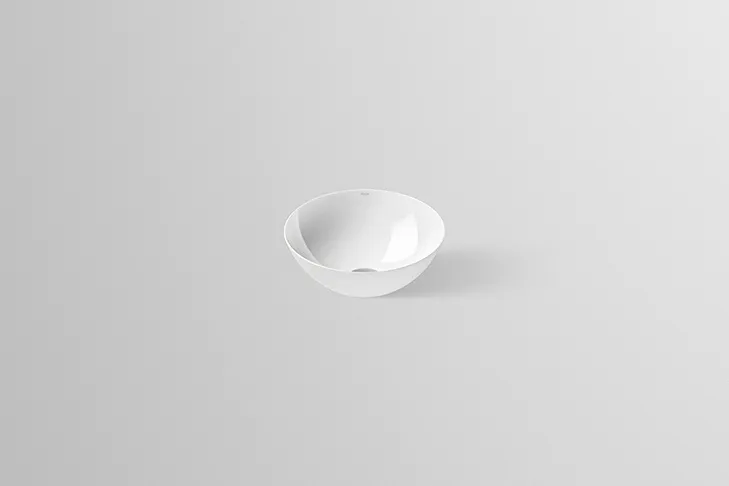 Waschbecken „GS-Serie“ 300 × 100 mm in Alpinweiß, mit ProShield Waschbecken „GS-Serie“ 300 × 100 mm in Alpinweiß, mit ProShield