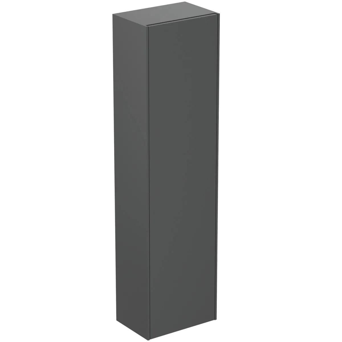 Ideal Standard Halbhochschrank Conca, 1 Tür, Anschlag links/rechts, 370x250x1400mm, Anthrazit Ideal Standard Halbhochschrank Conca, 1 Tür, Anschlag links/rechts, 370x250x1400mm, Anthrazit