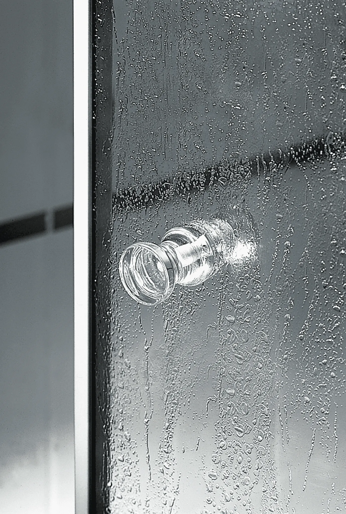 Kermi Duschdesign Viertelkreis-Duschkabine mit Pendeltüren mit Festfeldern für gleichschenklige Wannen „NOVA 2000“ Glas Kerolan Fontana, Profile Silber Mattglanz, BV: 775 - 800 mm WE: 785 - 810 mm H: 1850 mm