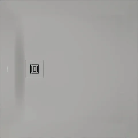 Duravit quadrat Duschwanne „Sustano“ 100 × 100 cm in Hellgrau Matt