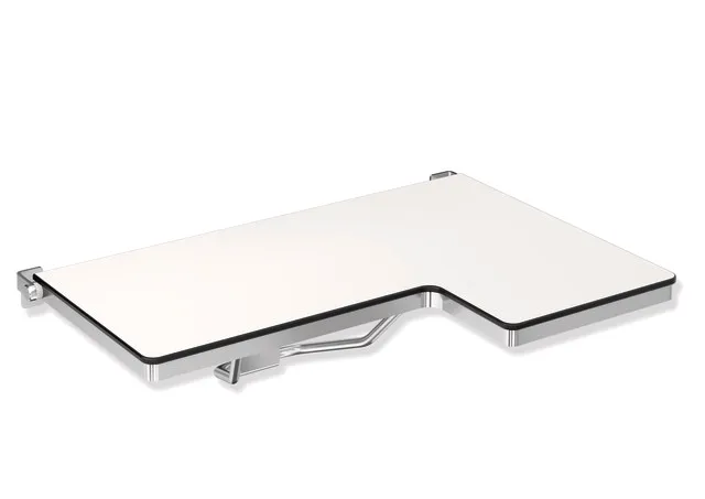 HEWI Duschklappsitz, L-förmig (USA) System 900, Edelstahl HEWI Duschklappsitz, L-förmig (USA) System 900, Edelstahl