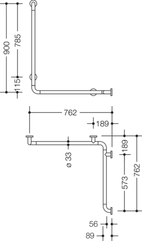 HEWI Haltegriff „Serie 801“