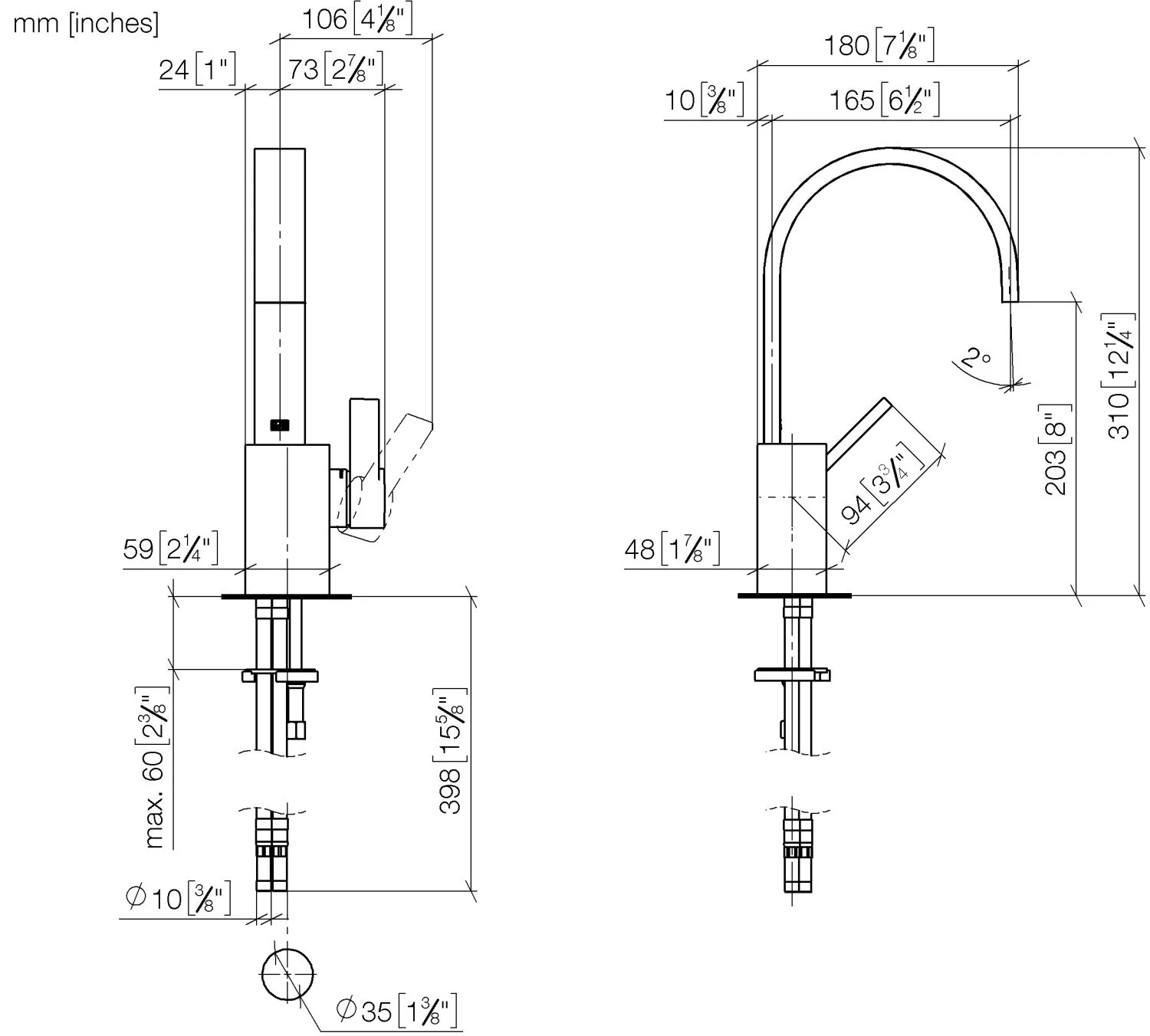 Dornbracht MEM Waschtisch-Einhandbatterie ohne Ablaufgarnitur Chrom 33521782 Dornbracht MEM Waschtisch-Einhandbatterie ohne Ablaufgarnitur Chrom 33521782