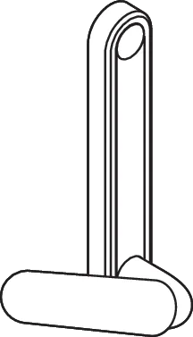 HEWI Haltegriff „Serie 802 LifeSystem“ in Signalweiß HEWI Haltegriff „Serie 802 LifeSystem“ in Signalweiß