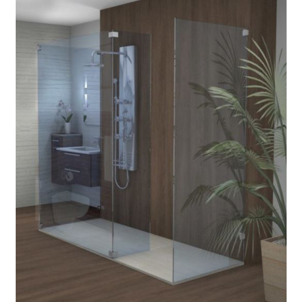 Sprinz Walk-In-Duschkabine Walk-In „Inloop“ rahmenlos B: 1200 mm H: 2100 mm T: 8 mm Sprinz Walk-In-Duschkabine Walk-In „Inloop“ rahmenlos B: 1200 mm H: 2100 mm T: 8 mm