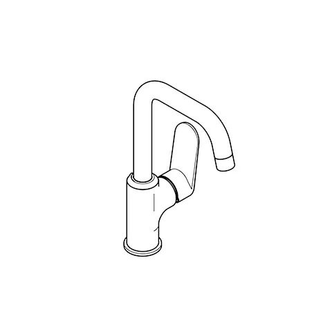 Kludi Kludi-X1 Waschtisch-Einhandmischer DN 15, chrom Kludi Kludi-X1 Waschtisch-Einhandmischer DN 15, chrom
