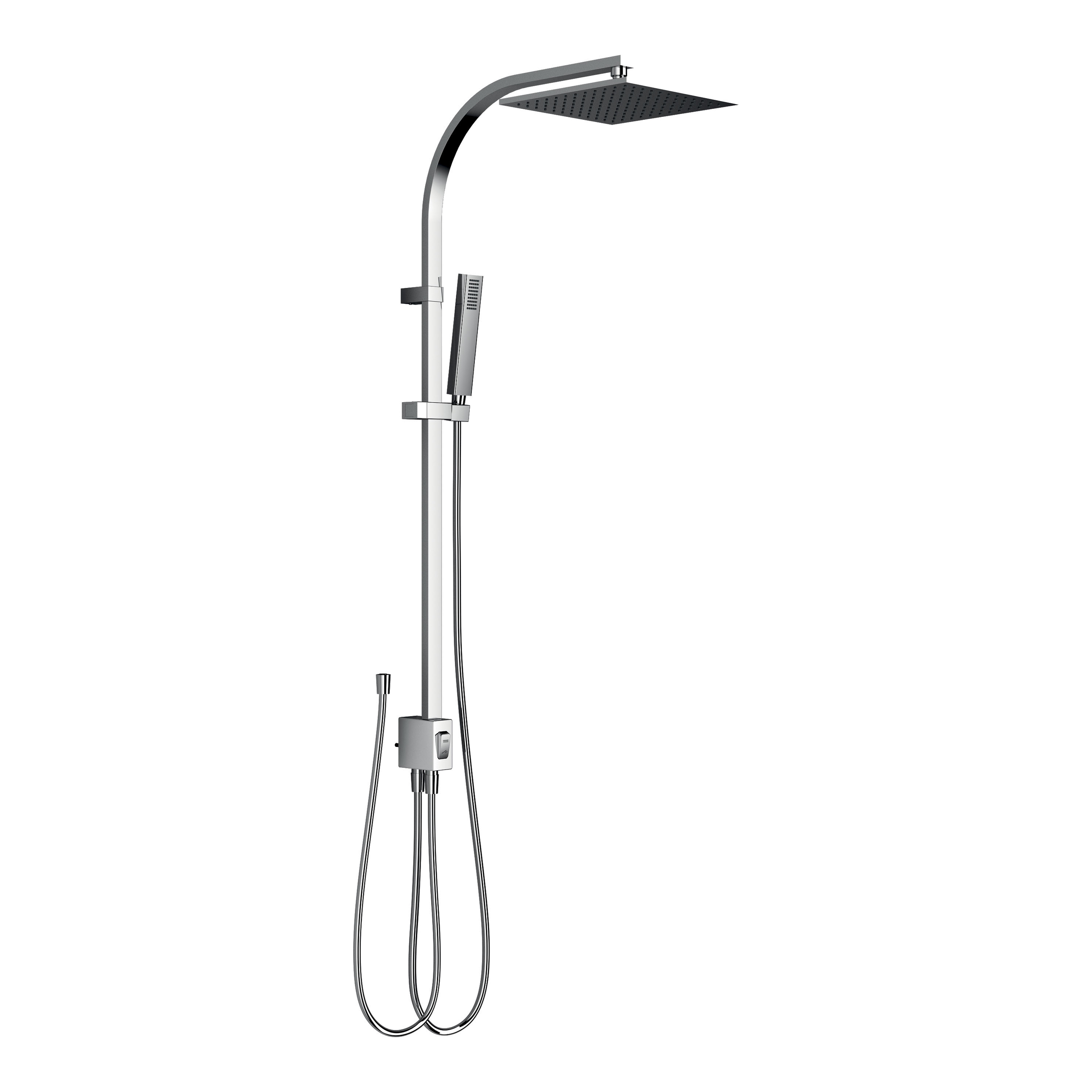 HSK Shower-Set Umsteller „RS 500 AquaSwitch Universal“ für Anschluss an vorhandene Brausearmatur Ausladung 390 mm in chrom HSK Shower-Set Umsteller „RS 500 AquaSwitch Universal“ für Anschluss an vorhandene Brausearmatur Ausladung 390 mm in chrom
