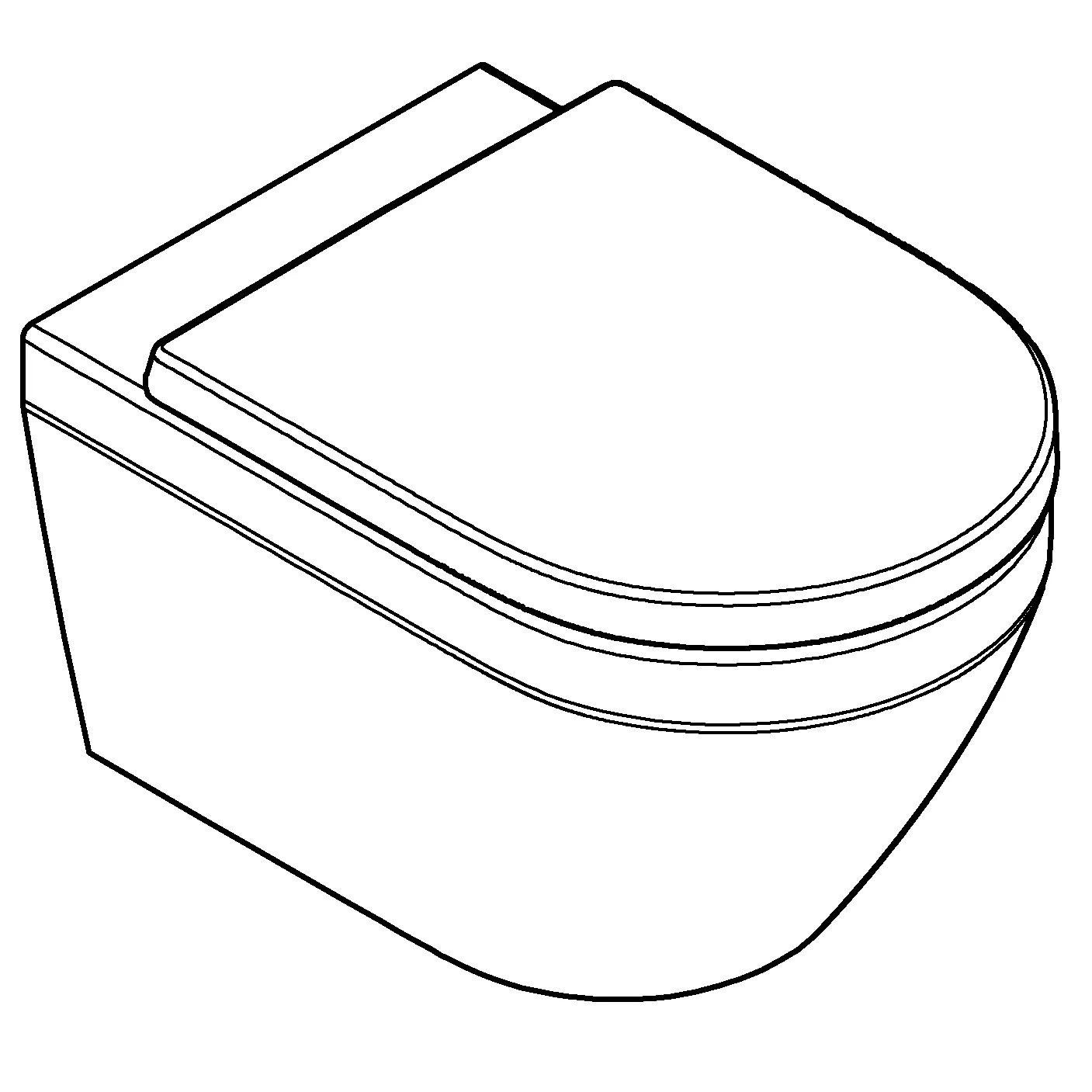 Wand-Tiefspül-WC Set Euro Keramik 102510, mit Wand-Tiefspül-WC kompakt mit Triple Vortex (102 485 SH00), WC-Sitz mit Deckel Soft Close (102 501 SH00), alpinweiß Wand-Tiefspül-WC Set Euro Keramik 102510, mit Wand-Tiefspül-WC kompakt mit Triple Vortex (102 485 SH00), WC-Sitz mit Deckel Soft Close (102 501 SH00), alpinweiß