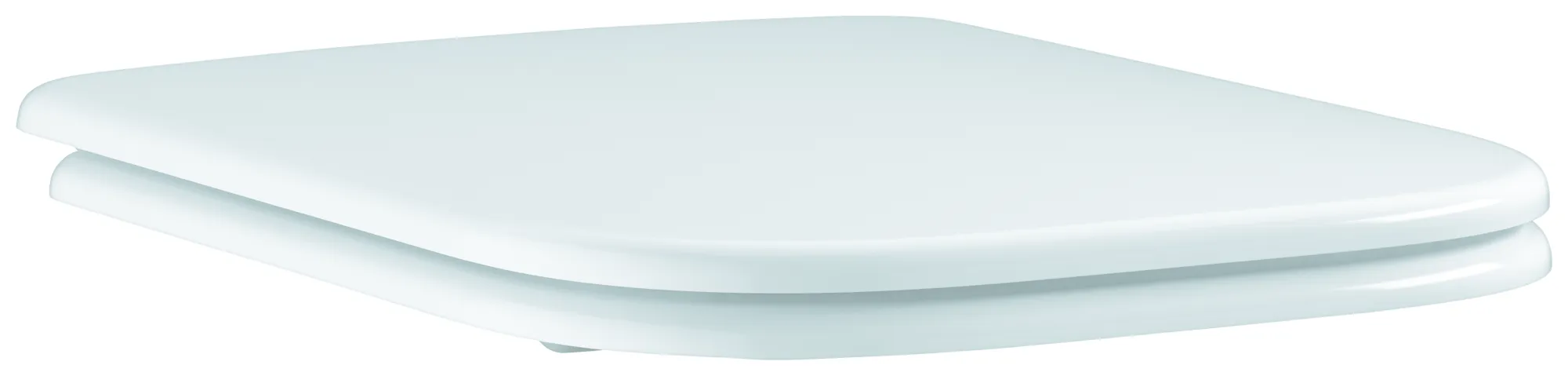 WC-Sitz BauEdge Keramik 39813, Soft Close, mit Deckel, Quick release, aus Duroplast, alpinweiß WC-Sitz BauEdge Keramik 39813, Soft Close, mit Deckel, Quick release, aus Duroplast, alpinweiß