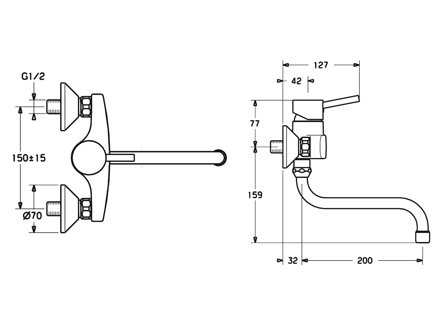 HansaVANTIS Style Einhebelmischer Küchenarmatur HansaVANTIS Style 5253 Ausladung 200 mm DN15 Chrom HansaVANTIS Style Einhebelmischer Küchenarmatur HansaVANTIS Style 5253 Ausladung 200 mm DN15 Chrom