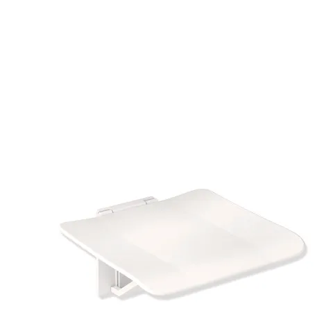 Klappsitz „System 900“ in Signalweiß Klappsitz „System 900“ in Signalweiß