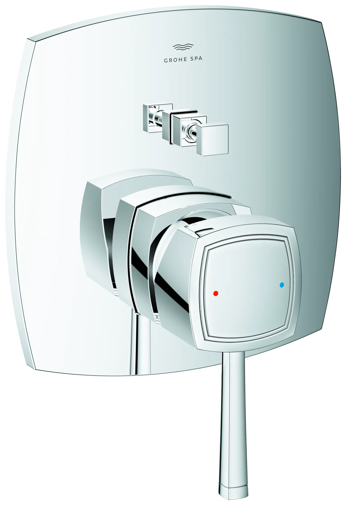 Einhand-Wannenbatterie Grandera 24260, Fertigmontageset für Rapido SmartBox, chrom Einhand-Wannenbatterie Grandera 24260, Fertigmontageset für Rapido SmartBox, chrom