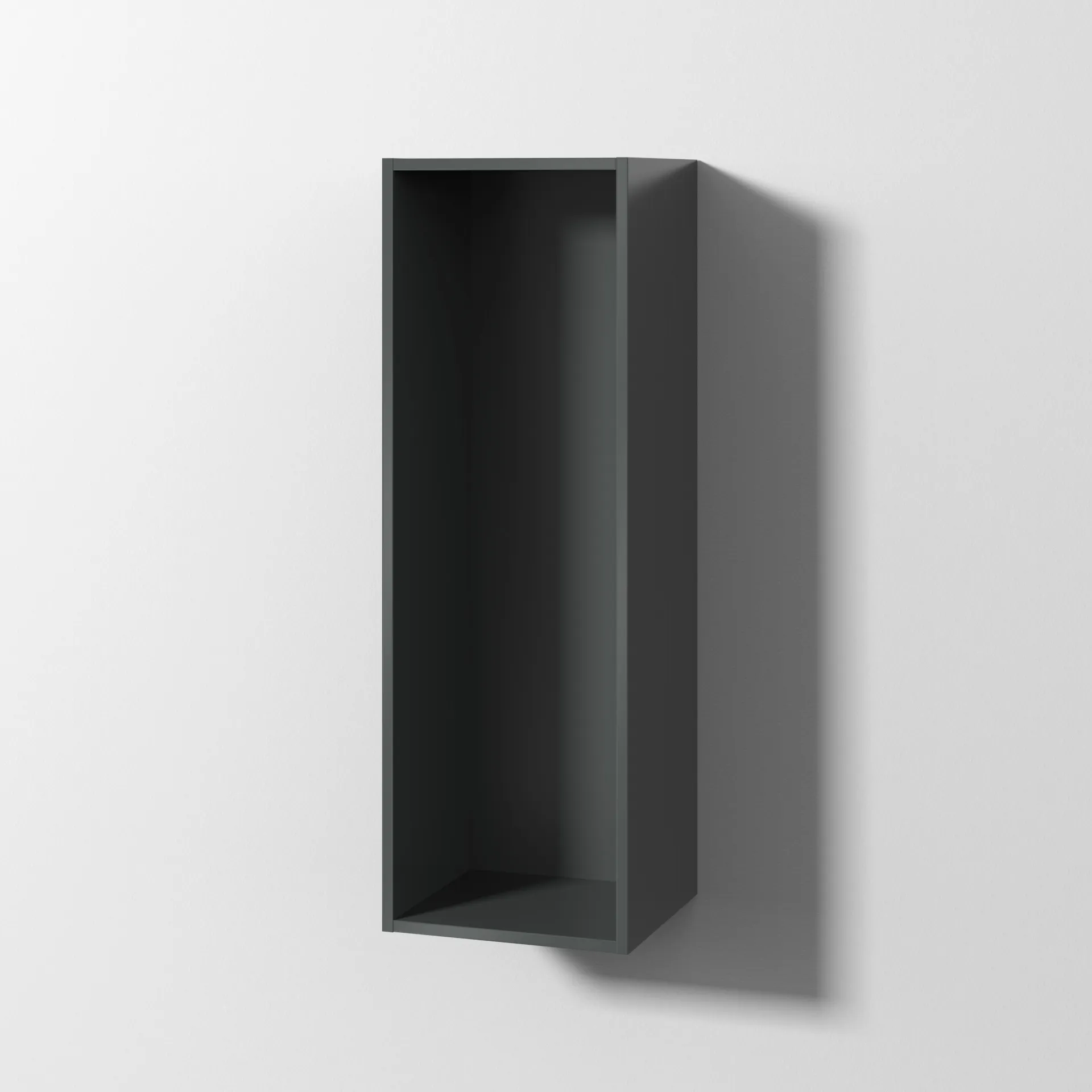 Sanipa Cubes Regalmodul offen Anthrazit-Glanz 1050x350x328 mm drehbar horizontal/vertikal kombinierbar mit Sanipa-Badmöbeln