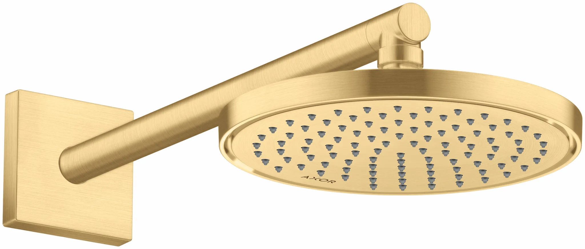 Hansgrohe AXOR ShowerSolutions Kopfbrause 220 1jet EcoSmart+ Brushed Gold Optic Hansgrohe AXOR ShowerSolutions Kopfbrause 220 1jet EcoSmart+ Brushed Gold Optic