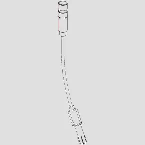 SANIT Druckspirale 500mm rot UP-Spülkasten kleine Revisionsöffnung
