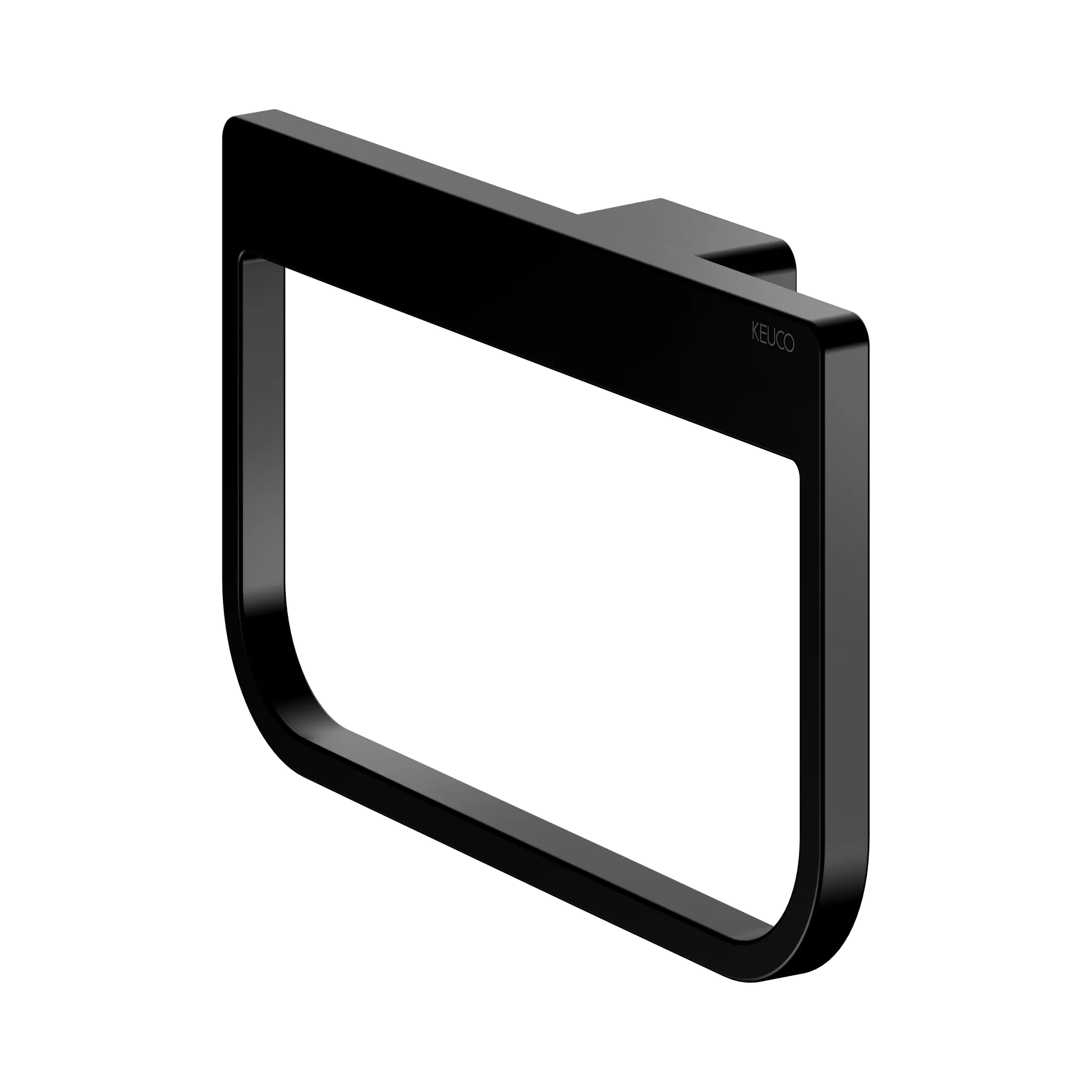KEUCO AVENO Handtuchring schwarz matt KEUCO AVENO Handtuchring schwarz matt