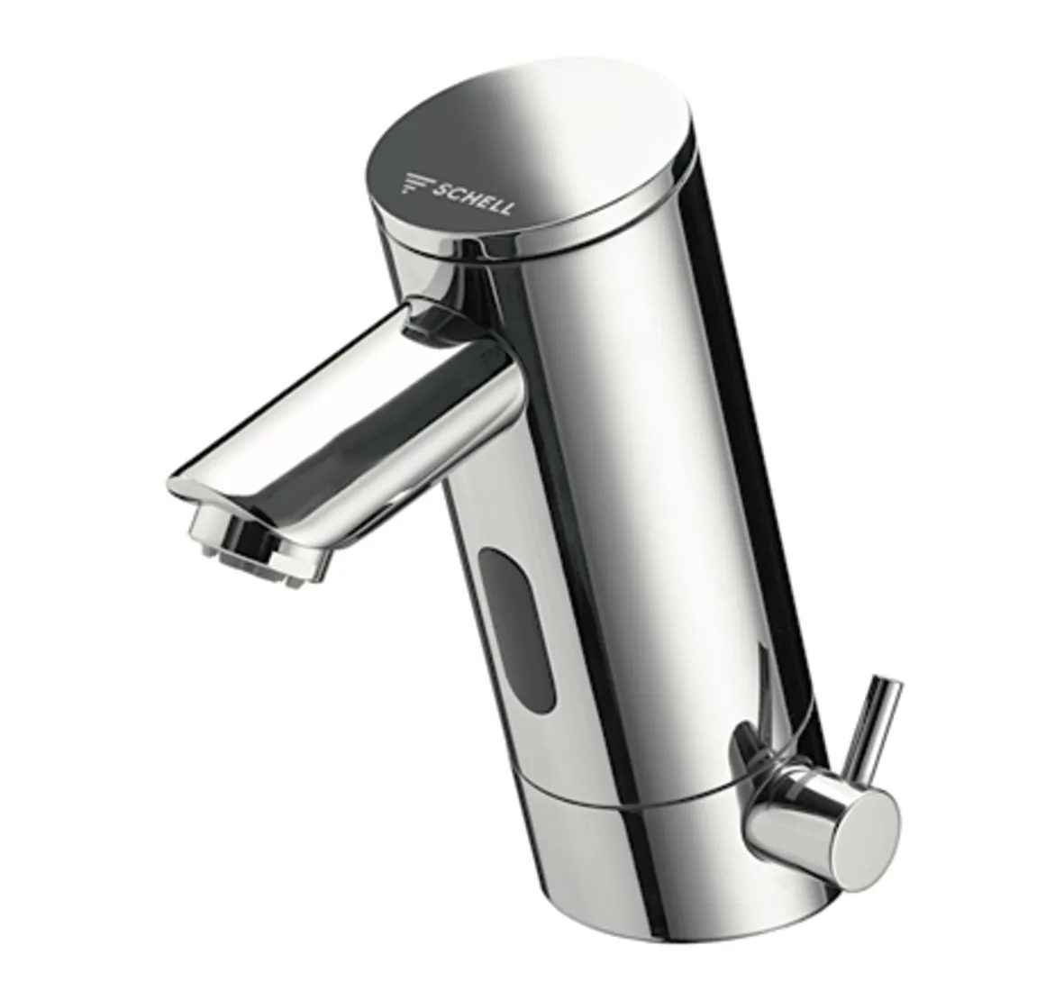 Waschtisch-Armatur PURIS E, Elektronisch, HD-M - Hochdruck Mischwasser, Infrarot, Batteriefach, G 3/8 IG, chrom