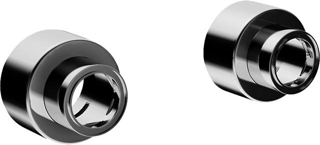 Hansa Rosette in Chrom Hansa Rosette in Chrom