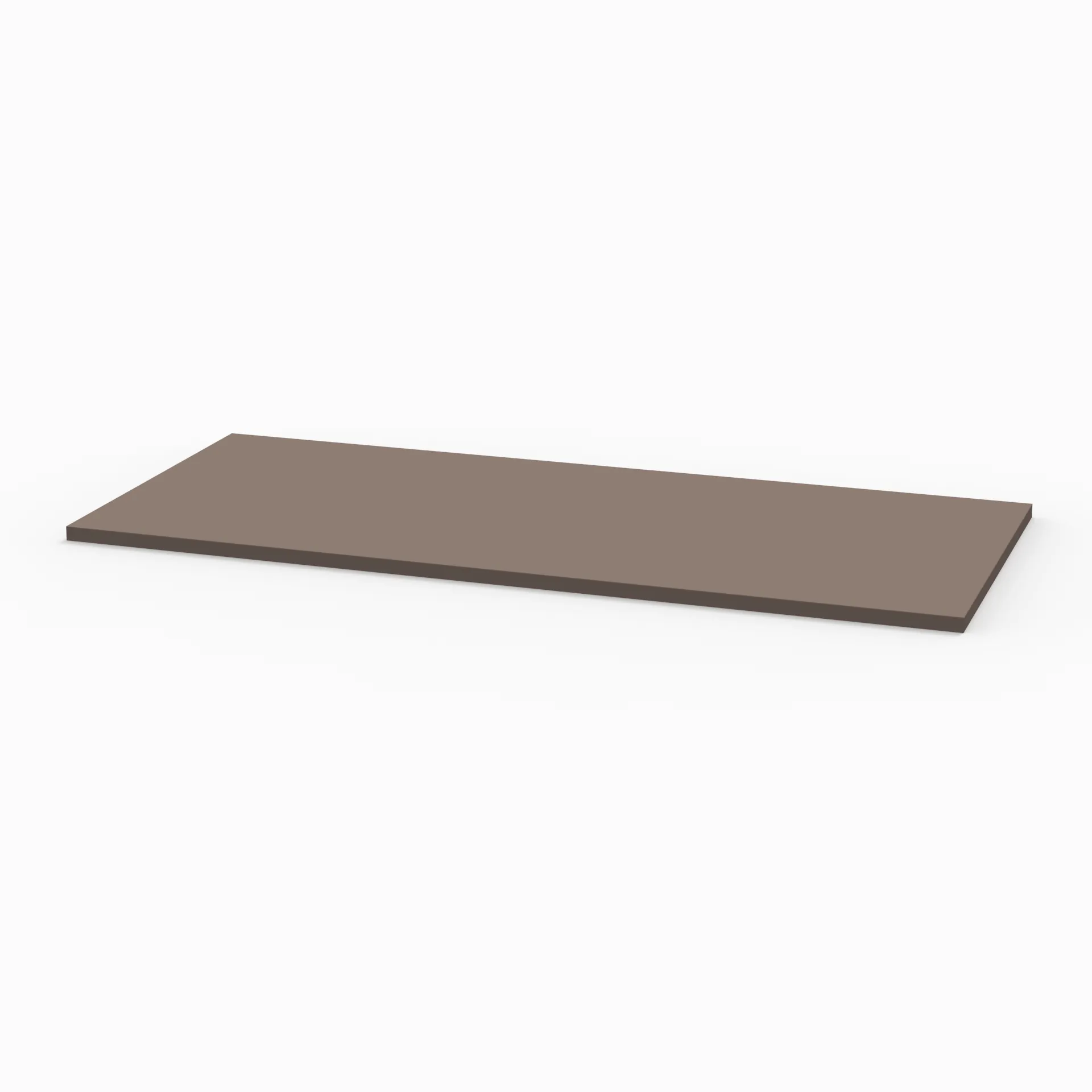 Sanipa Abdeckplatte „2morrow“ in Taupe (matt), 1204 × 521 × 16 mm