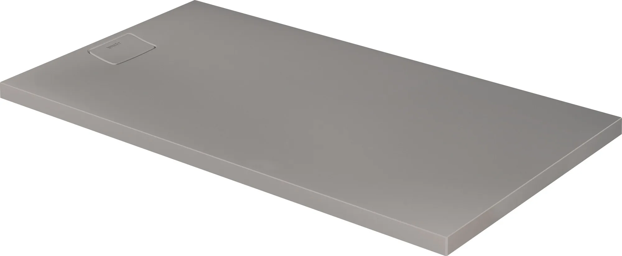Duravit rechteck Duschwanne „Stonetto“ 160 × 90 cm in Beton Matt