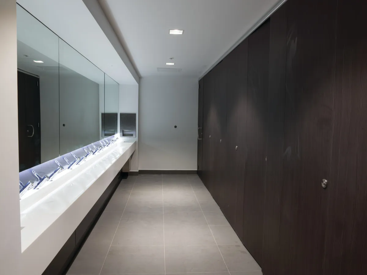 Waschbecken „Silhouette“ 300 × 47 × 20 cm in Weiß Waschbecken „Silhouette“ 300 × 47 × 20 cm in Weiß