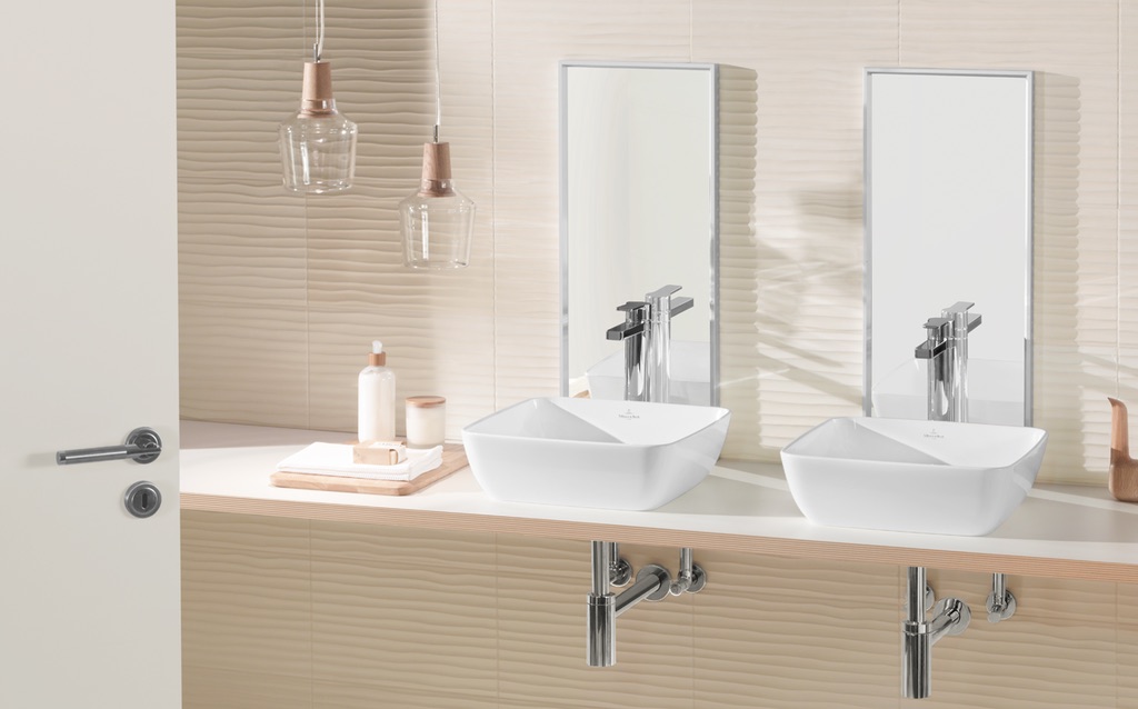 Villeroy & Boch Aufsatzwaschtisch aus TitanCeram „Artis“ 130 mm in Weiß Alpin Villeroy & Boch Aufsatzwaschtisch aus TitanCeram „Artis“ 130 mm in Weiß Alpin