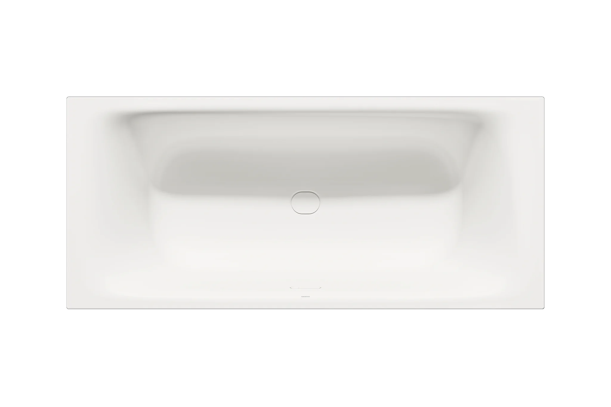 Kaldewei NUIO DUO Badewanne, 1700x800 mm, alpinweiß matt, flacher Rand, mit Schallschutz