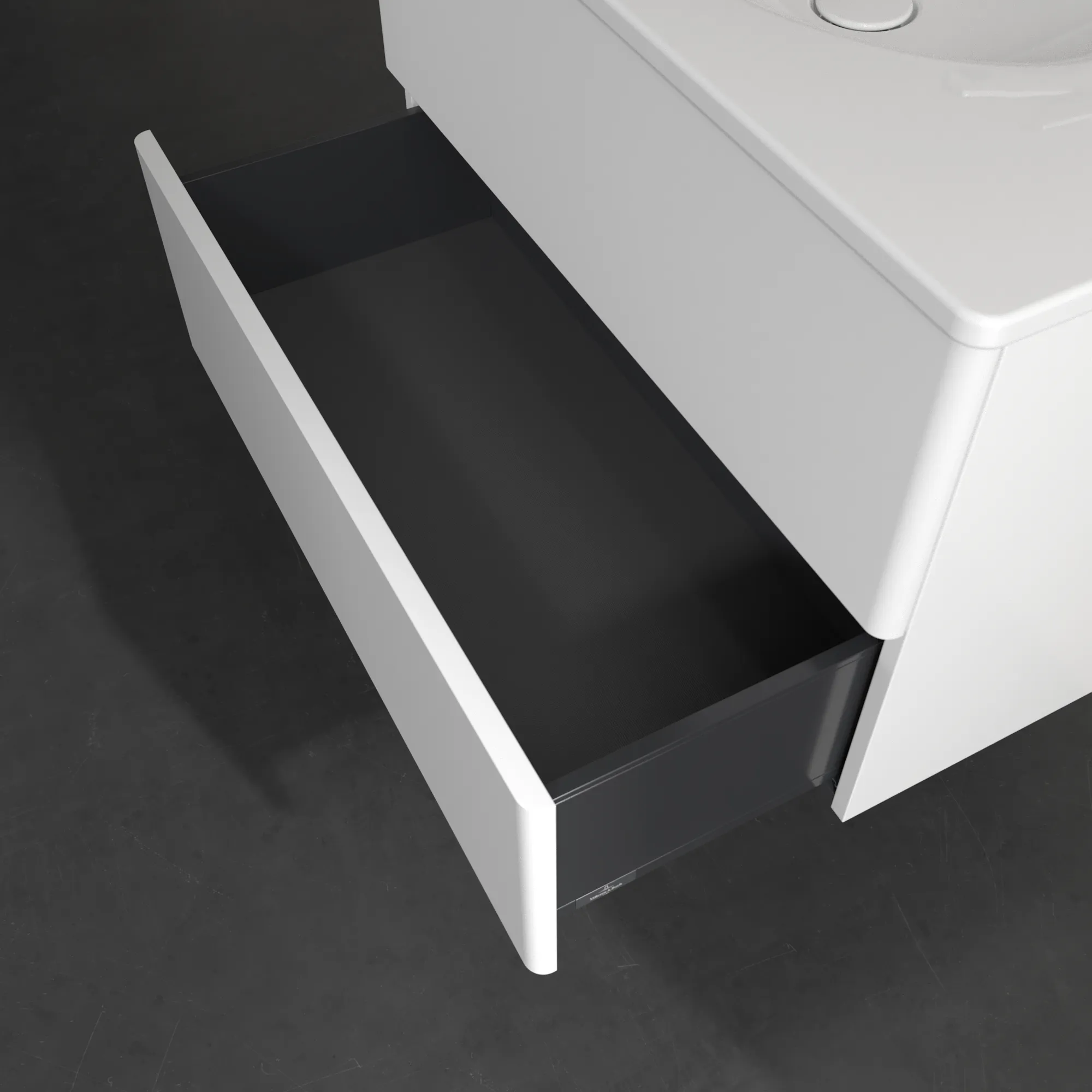 Villeroy & Boch Waschbeckenunterschrank Antao K04, 788x504x496mm, White Matt Lacquer, 2 Auszüge mit SoftClosing und Push-to-open, Wandmontage Villeroy & Boch Waschbeckenunterschrank Antao K04, 788x504x496mm, White Matt Lacquer, 2 Auszüge mit SoftClosing und Push-to-open, Wandmontage