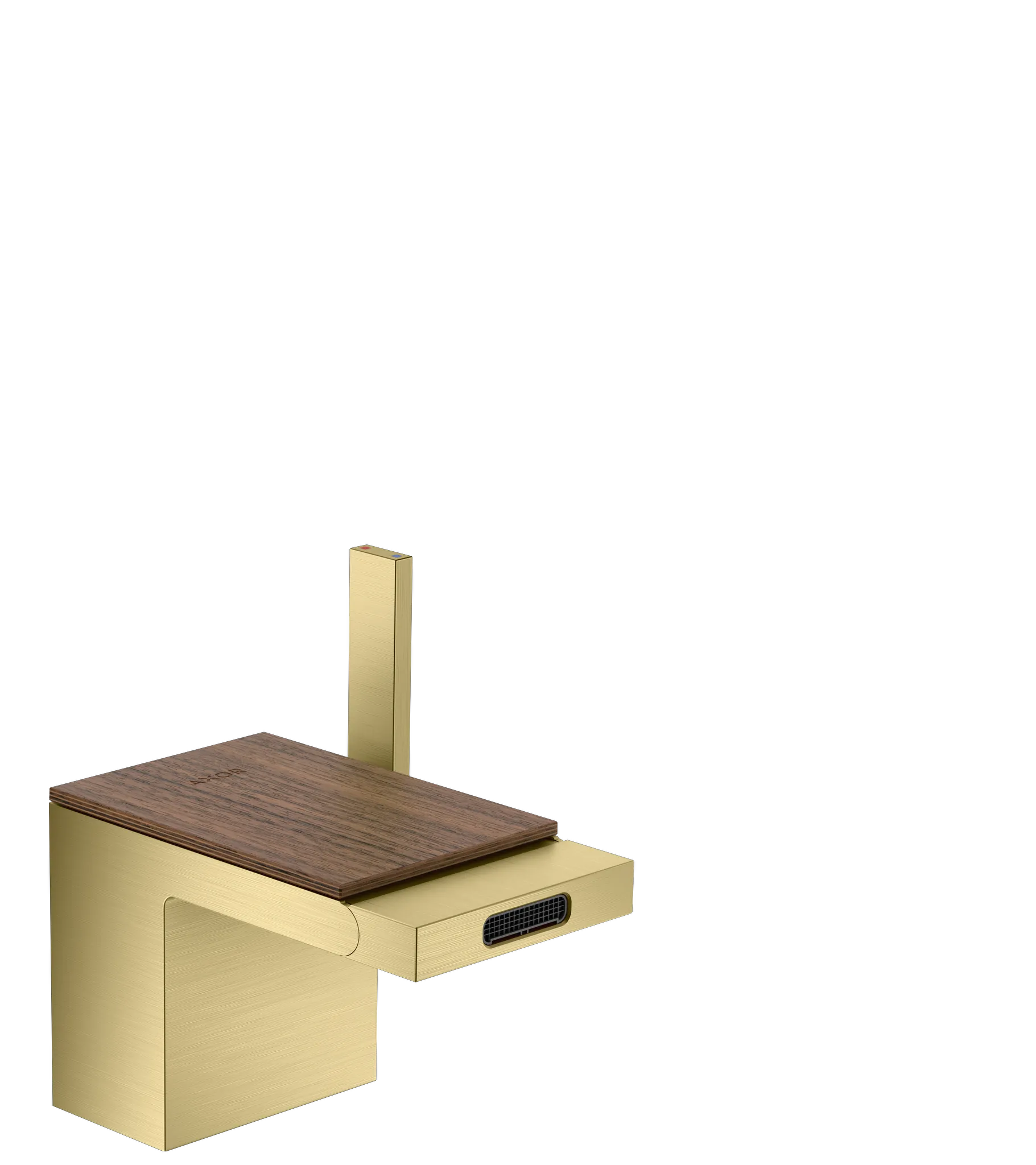 Hansgrohe AXOR MyEdition Mischer, Platte 117 Amerikanischer Nussbaum Hansgrohe AXOR MyEdition Mischer, Platte 117 Amerikanischer Nussbaum