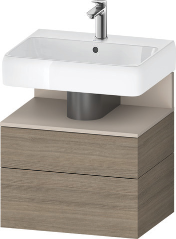 Duravit Waschtischunterschrank wandhängend „Qatego“ 59 × 59 × 47 cm