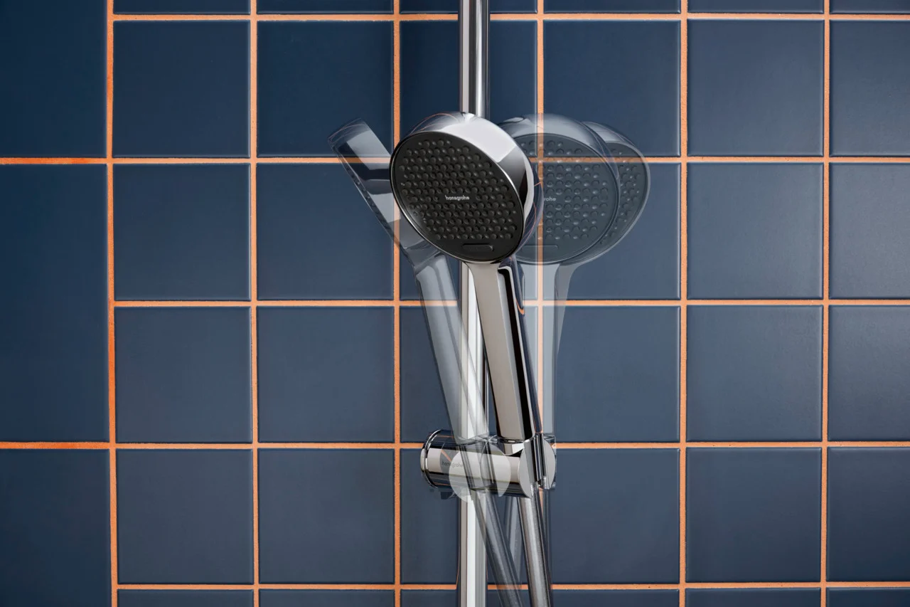 Hansgrohe Activera Select S Brauseset 95 2jet EcoSmart mit Brausestange Varia 72 cm Chrom
