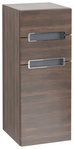 Villeroy & Boch Seitenschrank „Subway 2.0“ 35,6 × 85,7 × 37 × 37 cm Arizona Oak, Anschlag links, ohne Beleuchtung