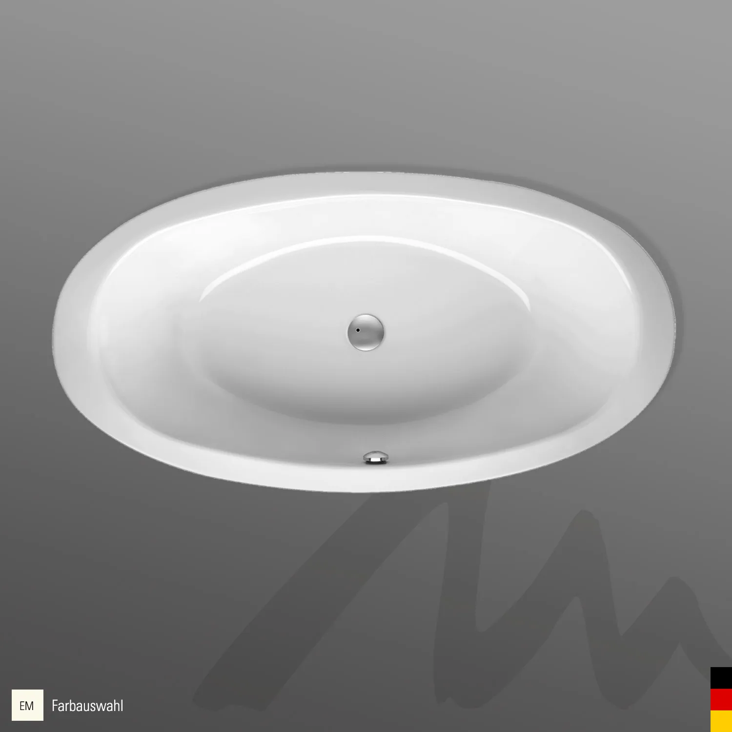 Mauersberger Acryl-Badewanne fusaca 190⁄100