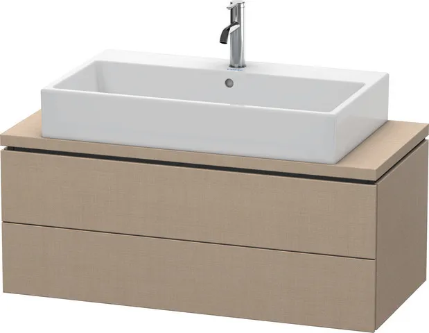 Duravit Waschtischunterschrank wandhängend „L-Cube“ 102 × 40 × 47,7 cm Leinen Duravit Waschtischunterschrank wandhängend „L-Cube“ 102 × 40 × 47,7 cm Leinen