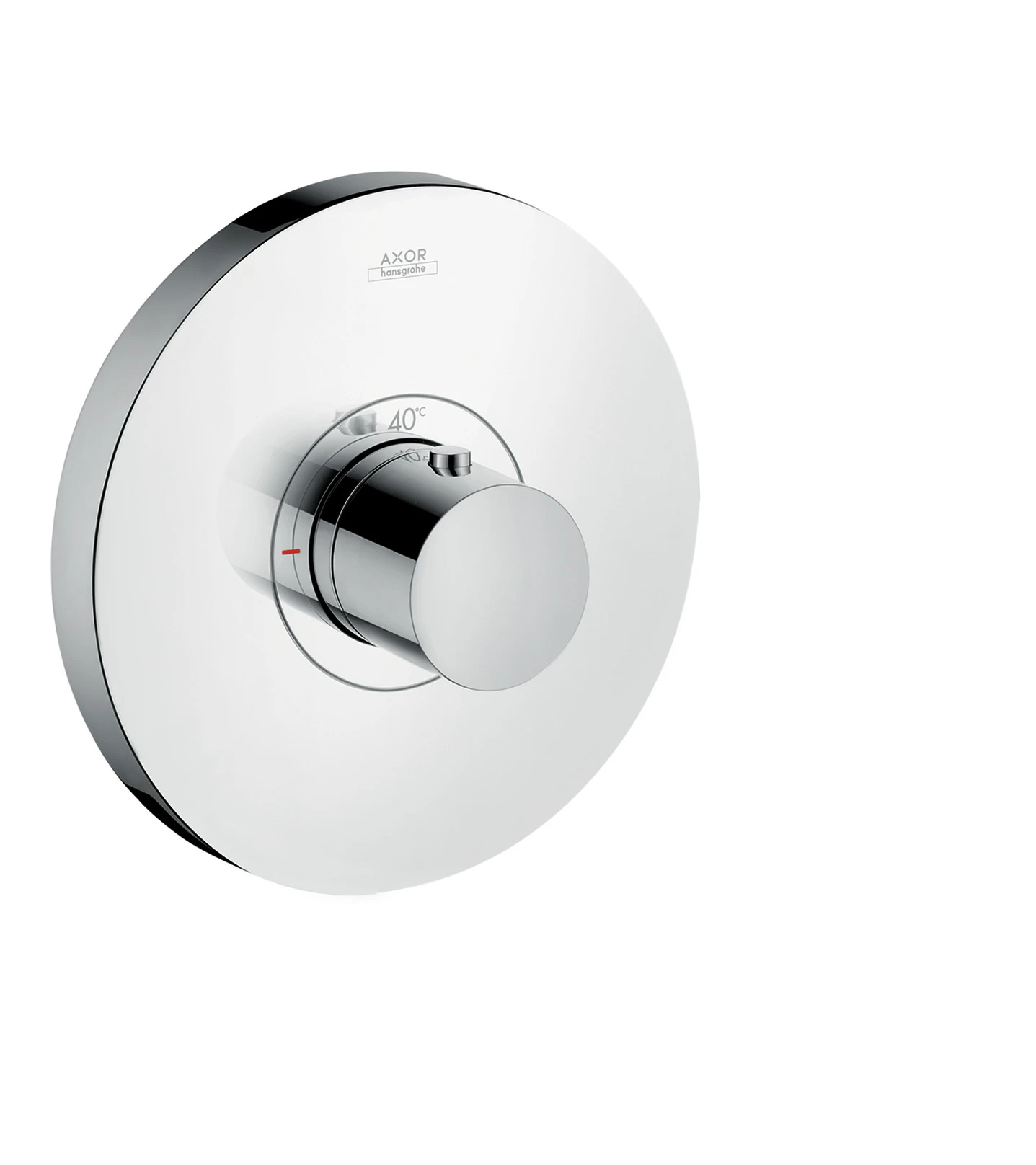 Thermostat UP Axor ShowerSelect Fertigset rund chrom Thermostat UP Axor ShowerSelect Fertigset rund chrom