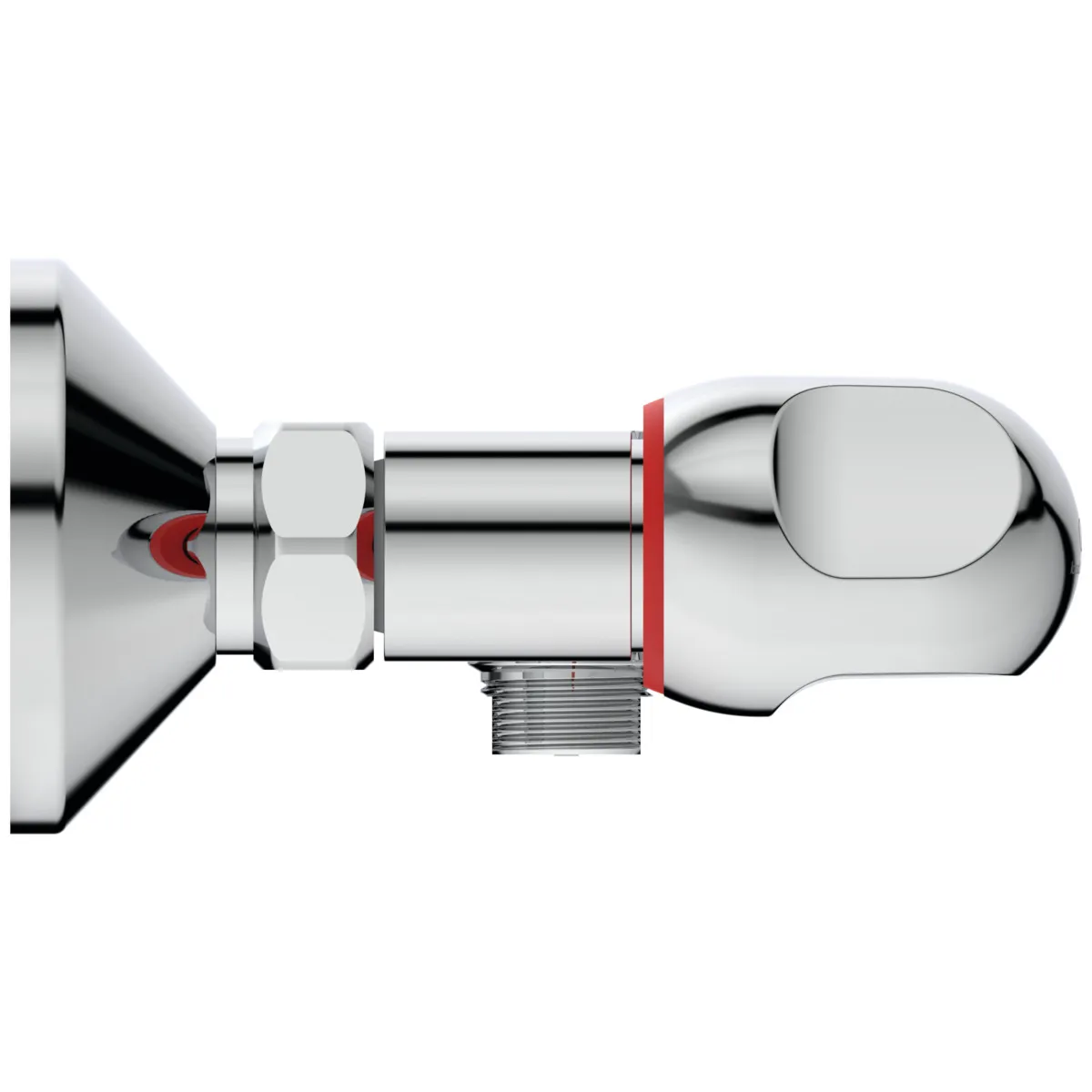 Zweigriff-Brauseamatur Aufputz Alpha, Chrom Zweigriff-Brauseamatur Aufputz Alpha, Chrom