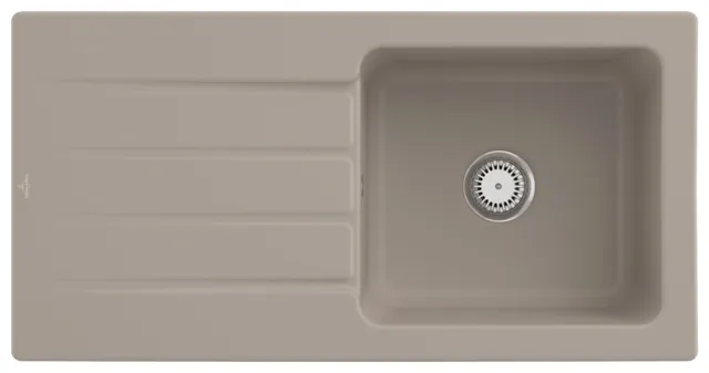 Villeroy & Boch Einbau-Küchenspülbecken „Architectura“ 60 1000 × 510 × 220 mm in Almond