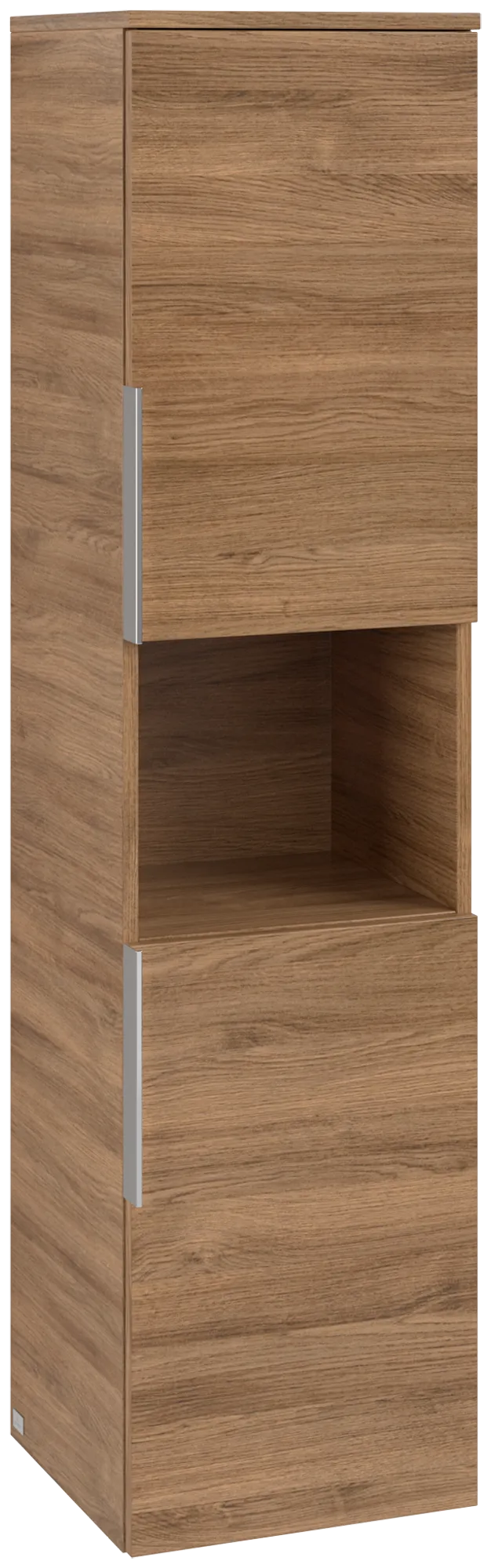Villeroy & Boch Architectura Hochschrank B89701, 350x1400x364mm, 2 Türen, Anschlag (Scharnier) rechts, Kansas Oak