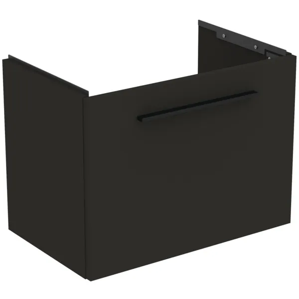 Ideal Standard Möbelwaschtischunterschrank i.life S 1 Auszug 600x375x440mm Carbongrau matt