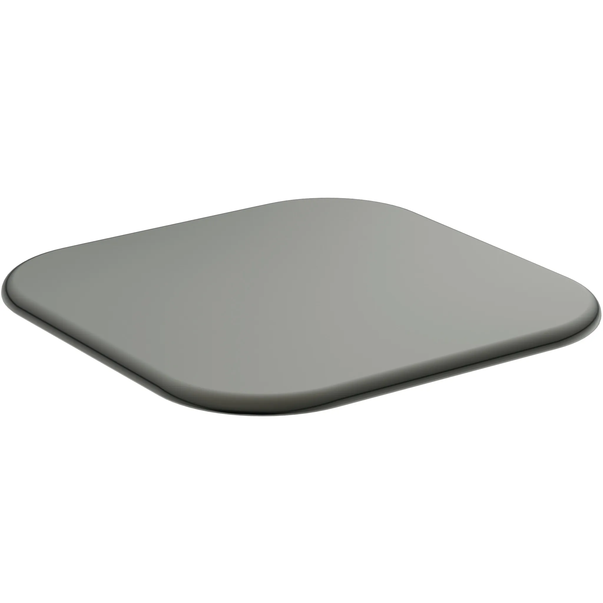 Ideal Standard Ablaufdeckel Tonic II Magnetic Grey - hochwertiger Ablaufdeckel in glänzendem Magnetic Grey für Badewannen, perfekt auf die Tonic II Serie abgestimmt