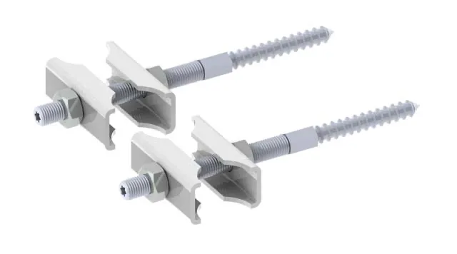 Zubehör Set TSK, 2xTSK130 L=130 mm, RAL 9016 Zubehör Set TSK, 2xTSK130 L=130 mm, RAL 9016