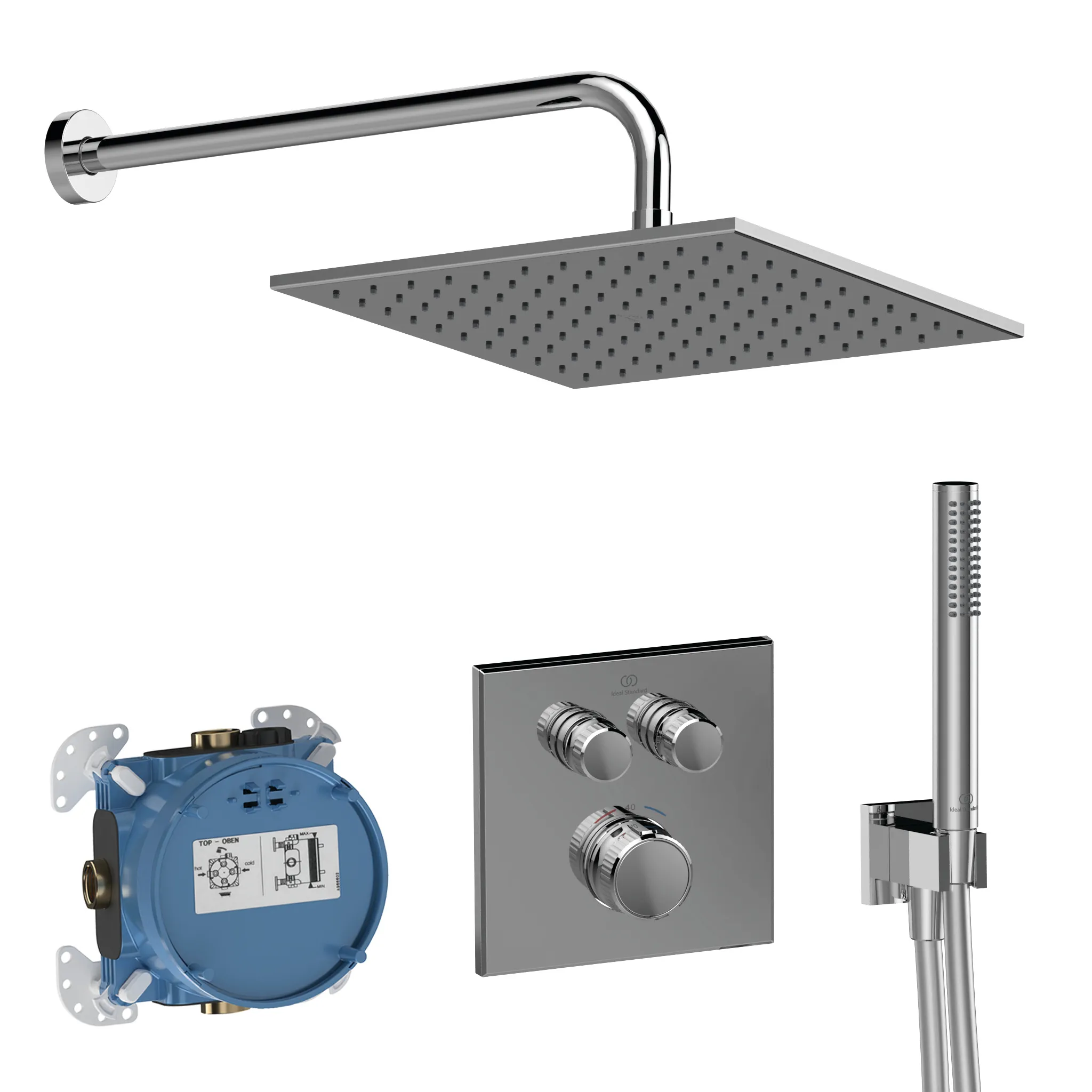 Armaturen-Paket 03 Ceratherm Navigo Chrom Armaturen-Paket 03 Ceratherm Navigo Chrom