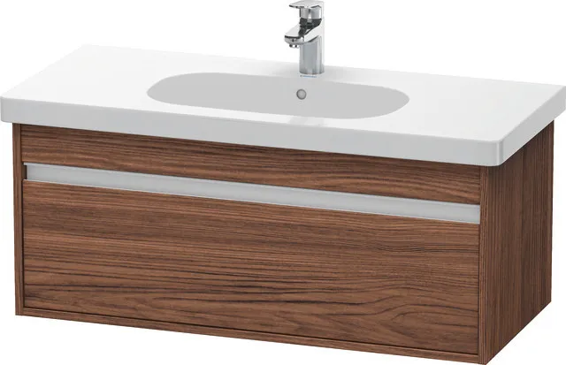 Duravit Waschtischunterschrank wandhängend „Ketho“ 100 × 41 × 45,5 cm Nussbaum Dunkel Duravit Waschtischunterschrank wandhängend „Ketho“ 100 × 41 × 45,5 cm Nussbaum Dunkel